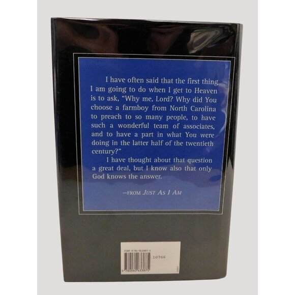 Just As I Am The Autobiography of Billy Graham 1st Edition 1997 Hardback Jacket - Picture 2 of 4